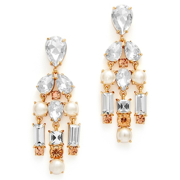 NWT Kate Spade 12K Gold Twinkling Fete Earrings - Picture 2 of 5